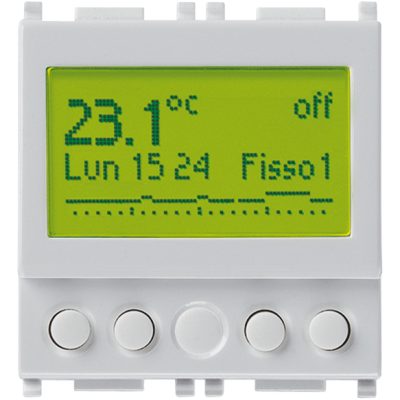 Kronotermostat 120-230V Srebrni