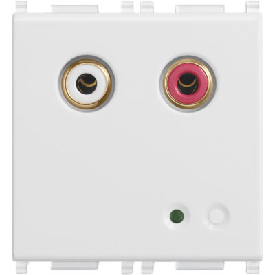 Ulazni audio RCA 2M bijeli