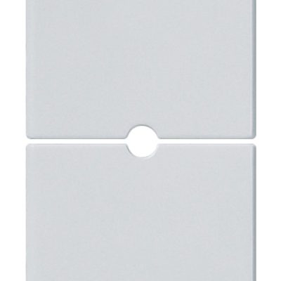 Dva polu tipka 1M neutral Silver