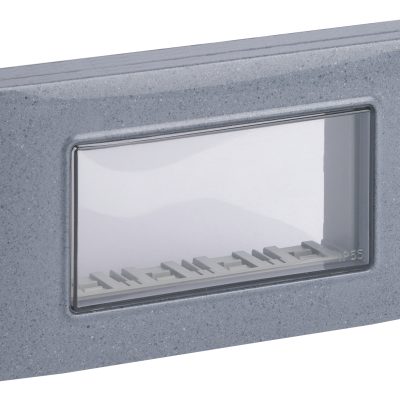 Kapa IP55 4M + vijci siva granitna