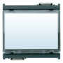 Gumb s oznakom, 1P NO 10A 12-24V sivi