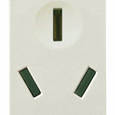 Utikač SICURY 2P+T 10A bijeli