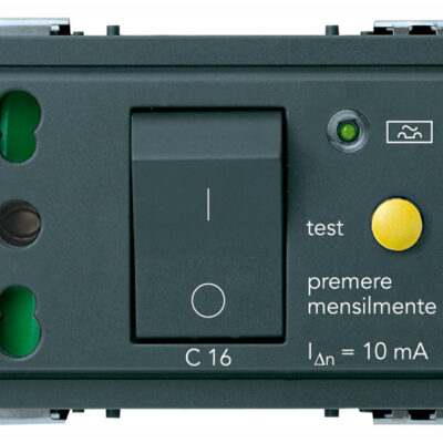 Utikač 2P+T 16A P17/11 intb+MTDiff C16 g