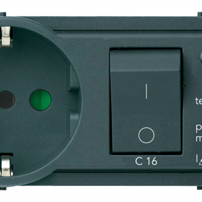 Utičnica 2P+T 16A P30 intb+MTDiff C16 g