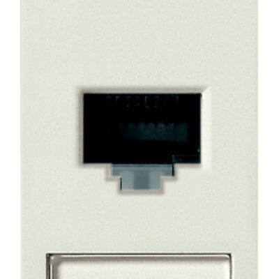 Utičnica RJ45 Netsafe Cat6 UTP 110 bijela