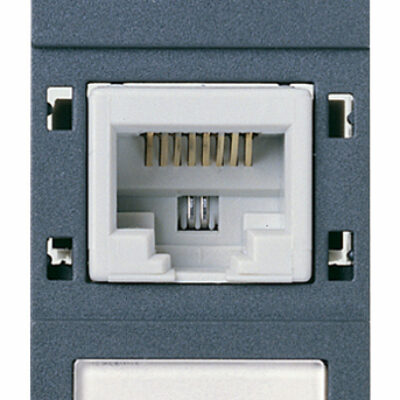 Utičnica RJ45 R&M Cat5e UTP siva