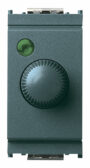 Dimmer 230V 100-500W + gumb sivi