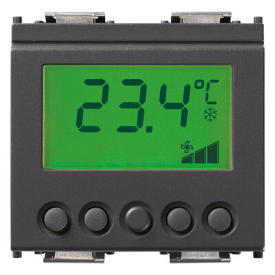 Termostat za ventilokonvektor sivi