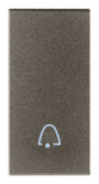 Gumb 1M zvono Metal