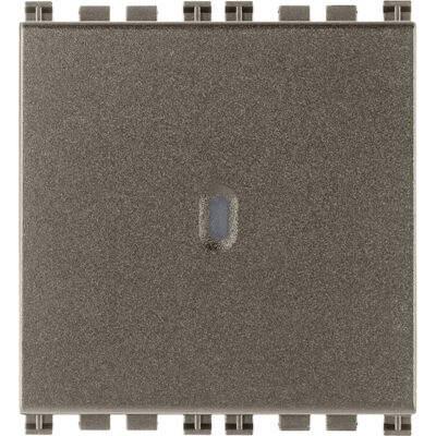 Tipka 1P NO 10A aksijalna 2M Metal