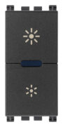 Dimmer MASTER 230V univ. siva s protivotlačnim premazom