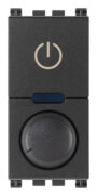 Dimmer MASTER rot.230V univerzalni sivi