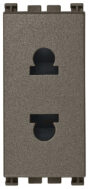 Utikač SICURY 2P 16A USA+EU Ã¸4,8mm Metal