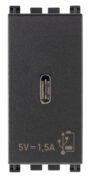 Napajanje USB C 5V 1,5A 1M sivo