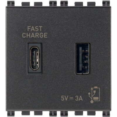 Napajanje USB A+C 15W3A5V 2M s antibakterijskom zaštitom