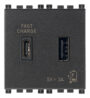 Napajanje USB A+C 15W3A5V 2M s antibakterijskom zaštitom