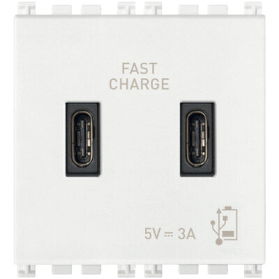 Napajanje USB C+C 15W 3A 5V 2M bijelo