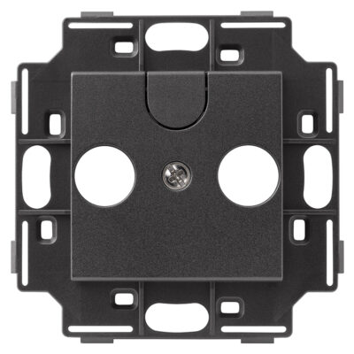 Adapter utičnice TV-RD-SAT sivi