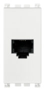 Utičnica RJ11 6/4 bijela