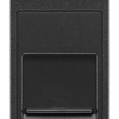 Adapter vrata RJ45 Keystone sivah