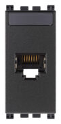 Utičnica RJ45 Avaya Cat5e UTP siva