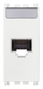 Utičnica RJ45 Netsafe Cat6A FTP bijela