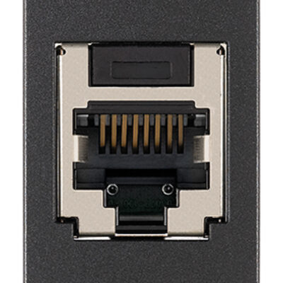 Utičnica RJ45 Panduit Cat5e FTP siva