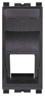 Adapter RJ45 nagnut sivi