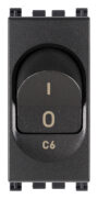Prekidač MT 1P+N C6 120-230V sivi