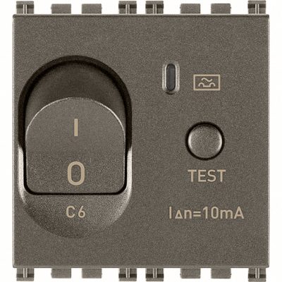 Prekidač MTDiff. 1P+N C6 10mA Metal