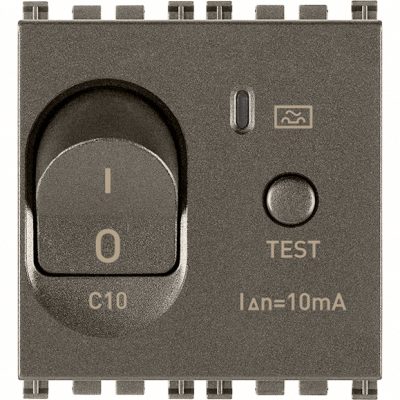 Prekidač MTDiff. 1P+N C10 10mA Metal