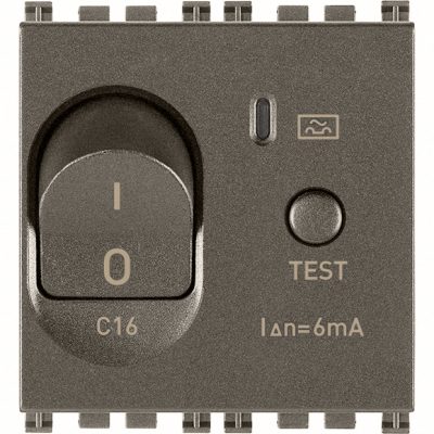 Prekidač MT Diff. 1P+N C16 6mA Metal