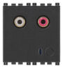 Ulazni audio RCA 2M sivi