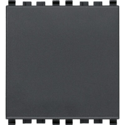 Gumb 1P NO 10A 2M sivi