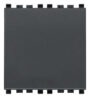 Gumb 1P NO 10A 2M sivi