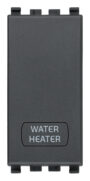 Prekidač 2P 20AX WATER/HEATER sivi