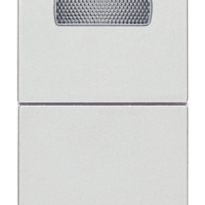 Tipka 1P NO 10A + bijela LED lampica Next