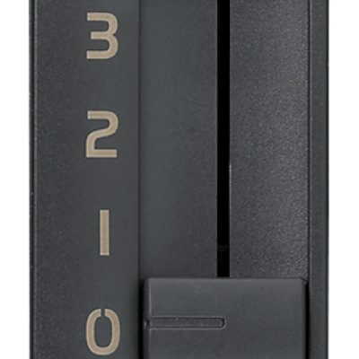 Klizački prekidač 1P 6(2)A sivi