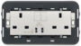 2 utičnice 2P+T 13A BS +int +USB C+C Next