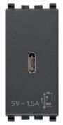 Napajanje USB C 5V 1,5A 1M sivo