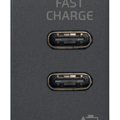 Napajanje USB C+C 15W 3A 5V 1M sivo