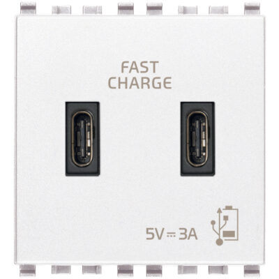 Napajanje USB C+C 15W 3A 5V 2M bijelo