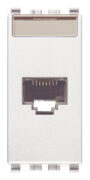 Utičnica RJ45 Netsafe Cat6 UTP bijela