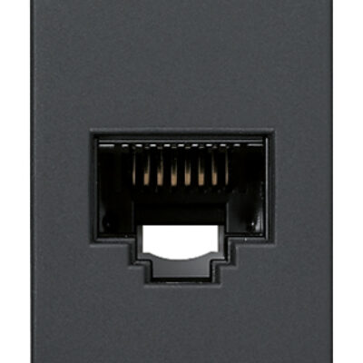 Utikač RJ45 Netsafe Cat5e UTP 110 sivi