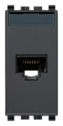 Utikač RJ45 Netsafe Cat5e UTP 110 sivi