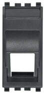 Adapter RJ45 nagnuti sivi
