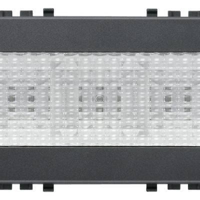 LED lampa 3M 120-230V siva