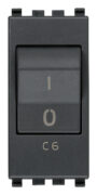 Prekidač MT 1P+N C6 120-230V sivi