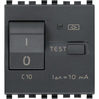 Prekidač MTDiff.1P+N C10 10mA sivi