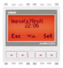 Sat-budilica 120-230V bijela